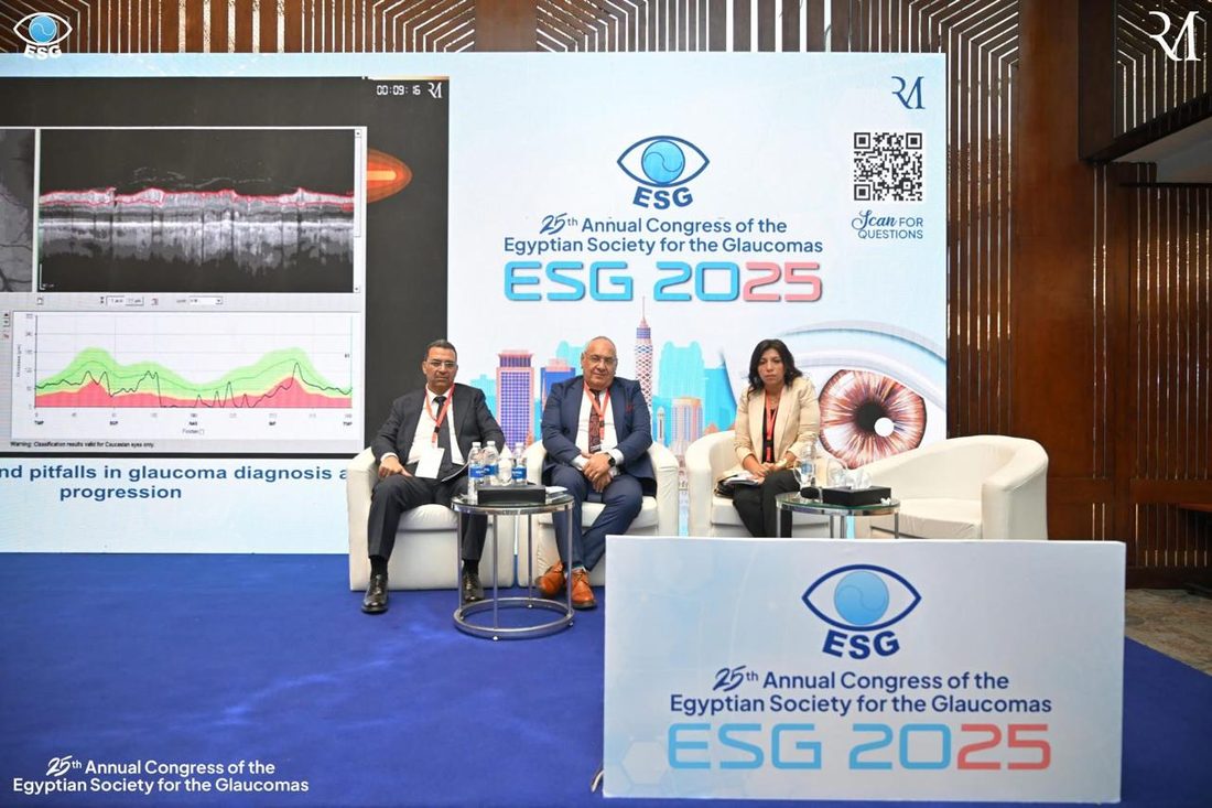 Prof. Dr. Yomna Magdy on a panel discussion at ESG 2025