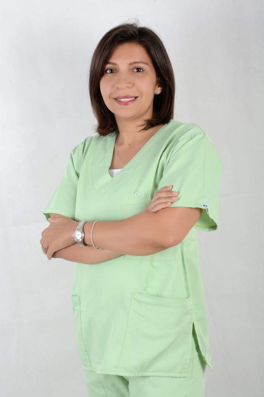 Portrait of Dr. Yomna Magdy, ophthalmologist in Cairo